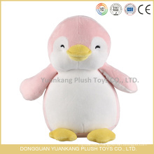 Lovely pink fat penguin plush toy
